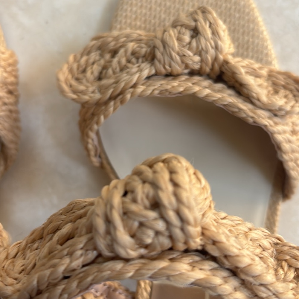 Dolce Vita Tan Braided Sandals - Picture 6 of 6